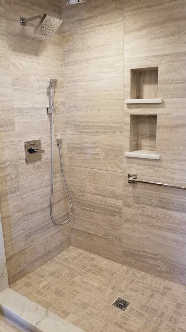 Feast Your Eyes on Marble Look Porcelain Tile